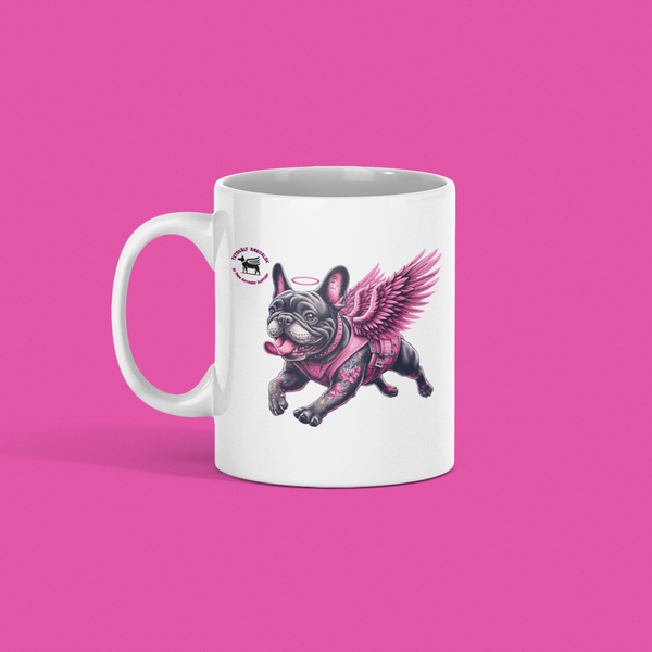 Tetovált Angyalok - Bögre - Francia bulldog