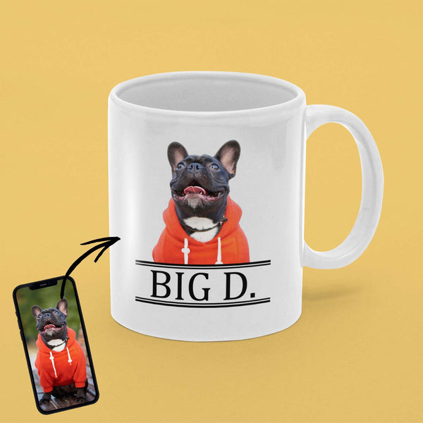 Kerámia bögre - Színes képpel