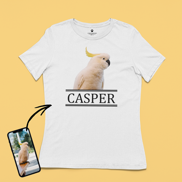 Környakú póló - Nagy színes kép - Saját fotóval