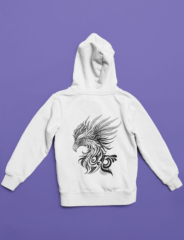 Tetovált főnix pulóver