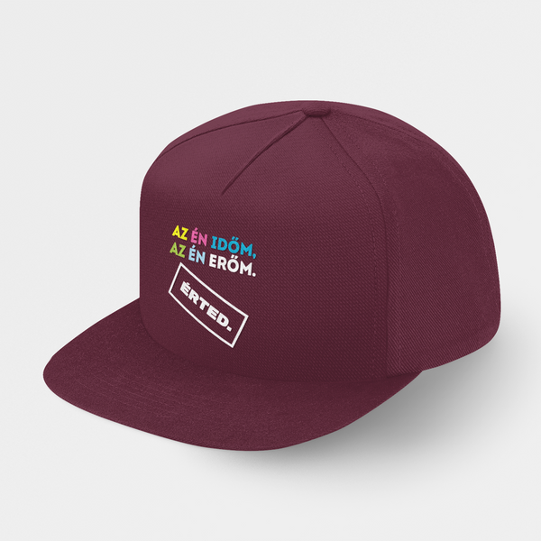 AOSZ - Hímzett baseball sapka - Az én időm, az én erőm