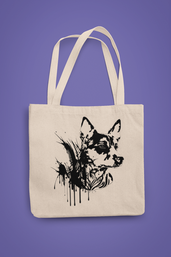 Tetovált csivava vászontáska