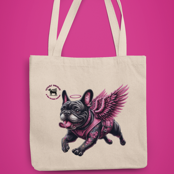 Tetovált Angyalok - Vászontáska - Francia bulldog