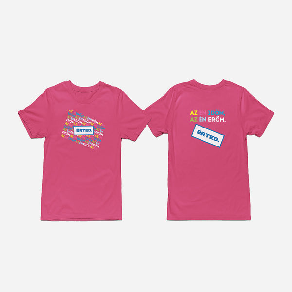 AOSZ - Unisex környakú póló - Az én időm, az én erőm