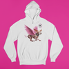Tetovált Angyalok - Unisex kapucnis pulóver - Csivava